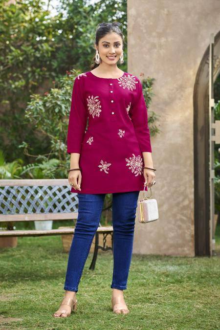 Tips & tops rose Wholesale Kurti suppliers in Pune